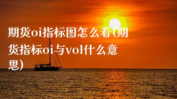 期货oi指标图怎么看(期货指标oi与vol什么意思)_https://www.liuyiidc.com_理财百科_第1张