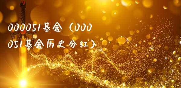 000051基金（000051基金历史分红）_https://www.liuyiidc.com_基金理财_第1张