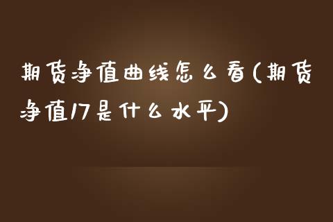 期货净值曲线怎么看(期货净值17是什么水平)_https://www.liuyiidc.com_期货理财_第1张