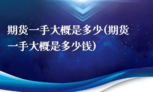 期货一手大概是多少(期货一手大概是多少钱)