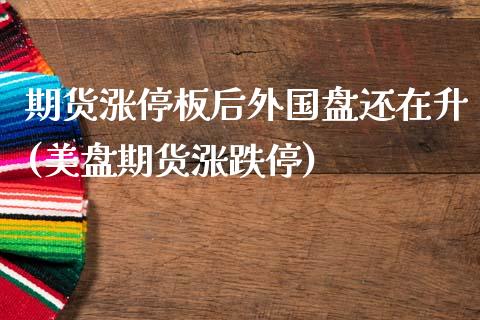 期货涨停板后外国盘还在升(美盘期货涨跌停)_https://www.liuyiidc.com_期货品种_第1张