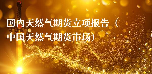 国内天然气期货立项报告（天然气期货市场）_https://www.liuyiidc.com_原油直播室_第1张