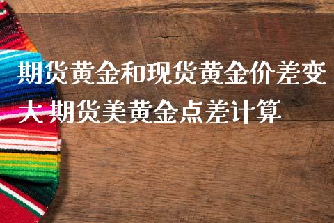 期货黄金和黄金价差变大 期货美黄金点差计算_https://www.liuyiidc.com_黄金期货_第1张