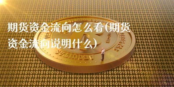 期货资金流向怎么看(期货资金流向说明什么)_https://www.liuyiidc.com_期货理财_第1张