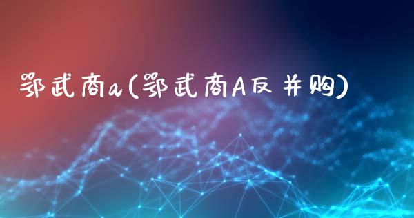 鄂武商a(鄂武商A反并购)_https://www.liuyiidc.com_股票理财_第1张