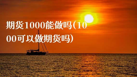 期货1000能(1000可以做期货吗)_https://www.liuyiidc.com_国际期货_第1张