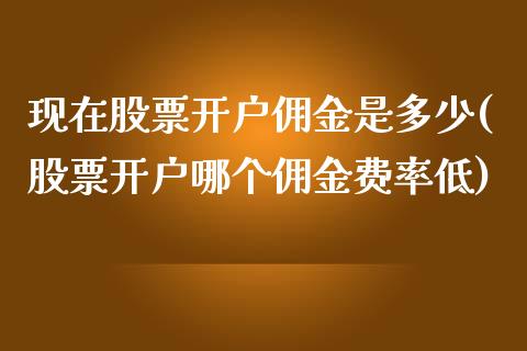 现在佣金是多少(哪个佣金费率低)_https://www.liuyiidc.com_国际期货_第1张