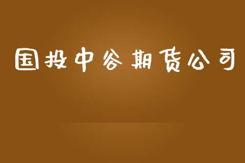 国投中谷期货_https://www.liuyiidc.com_期货理财_第1张