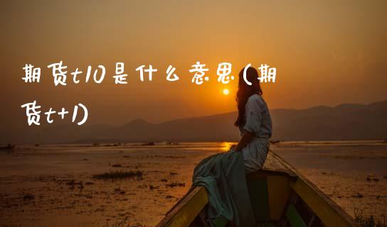 期货t10是什么意思(期货t+1)_https://www.liuyiidc.com_财经要闻_第1张