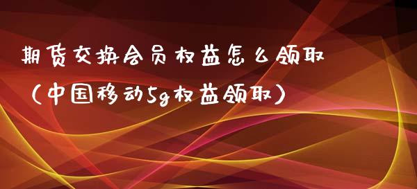 期货交换会员权益怎么（5g权益）_https://www.liuyiidc.com_黄金期货_第1张