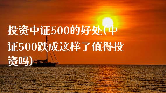 投资中证500的好处(中证500跌成这样了值得投资吗)_https://www.liuyiidc.com_理财百科_第1张