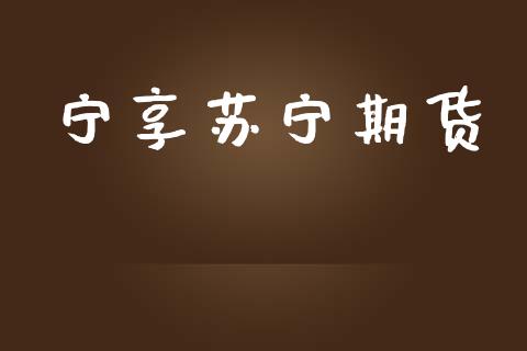 宁享苏宁期货_https://www.liuyiidc.com_期货理财_第1张