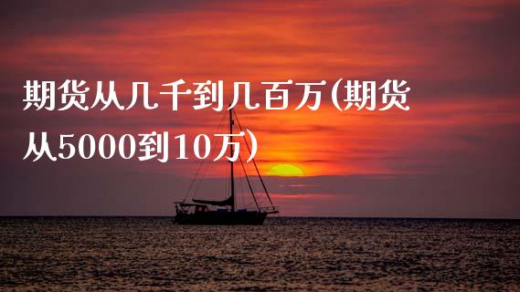 期货从几千到几百万(期货从5000到10万)_https://www.liuyiidc.com_期货直播_第1张