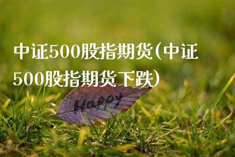 中证500股指期货(中证500股指期货下跌)_https://www.liuyiidc.com_道指直播_第1张