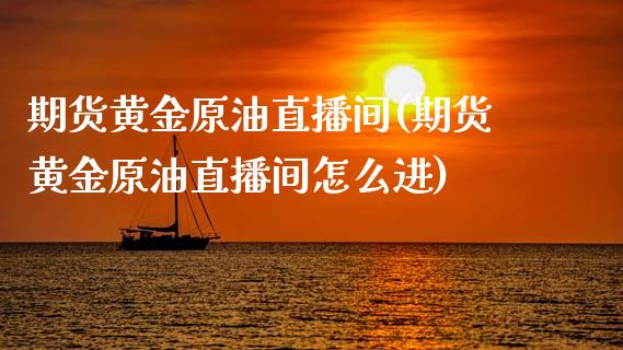 期货黄金原油直播间(期货黄金原油直播间怎么进)_https://www.liuyiidc.com_期货交易所_第1张