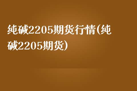 纯碱2205期货行情(纯碱2205期货)_https://www.liuyiidc.com_期货理财_第1张