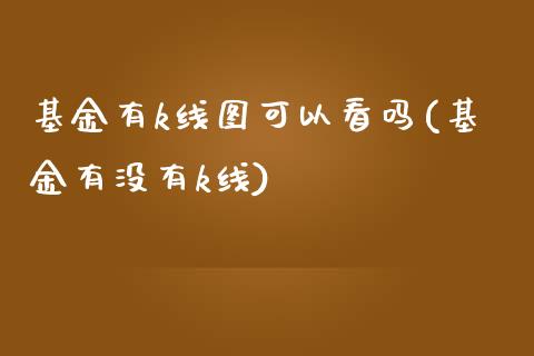 基金有k线图可以看吗(基金有没有k线)_https://www.liuyiidc.com_期货直播_第1张