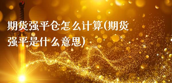 期货强平仓怎么计算(期货强平是什么意思)_https://www.liuyiidc.com_期货直播_第1张