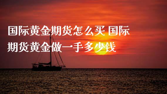 国际黄金期货怎么买 国际期货黄金做一手多少钱_https://www.liuyiidc.com_理财百科_第1张