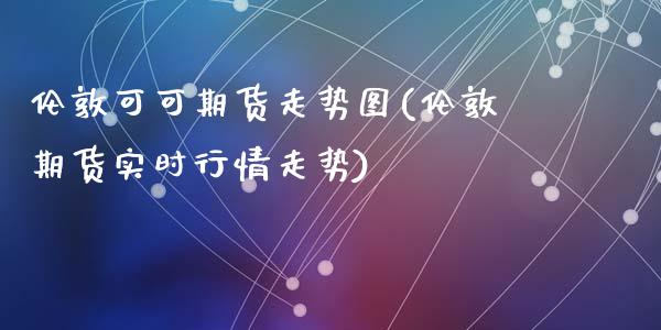 伦敦可可期货走势图(伦敦期货实时行情走势)_https://www.liuyiidc.com_期货品种_第1张