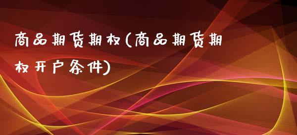 商品期货期权(商品期货期权开户条件)_https://www.liuyiidc.com_国际期货_第1张