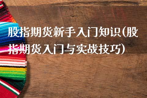 股指期货新手入门知识(股指期货入门与实战技巧)_https://www.liuyiidc.com_期货品种_第1张