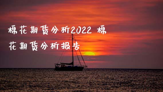 棉花期货2022 棉花期货报告