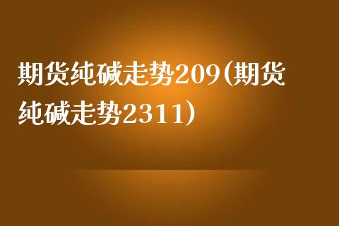 期货纯碱走势209(期货纯碱走势2311)_https://www.liuyiidc.com_黄金期货_第1张