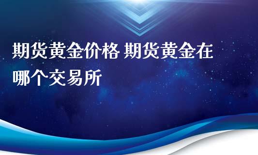 期货黄金 期货黄金在哪个交易所_https://www.liuyiidc.com_黄金期货_第1张