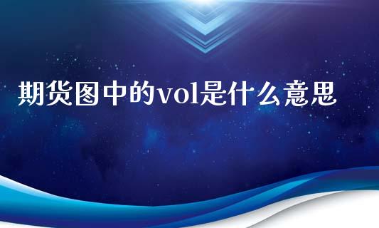 期货图中的vol是什么意思_https://www.liuyiidc.com_基金理财_第1张