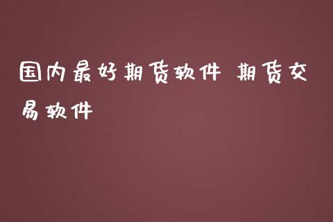 国内最好期货 期货交易_https://www.liuyiidc.com_恒生指数_第1张