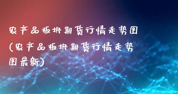 农产品板块期货行情走势图(农产品板块期货行情走势图最新)_https://www.liuyiidc.com_期货软件_第1张