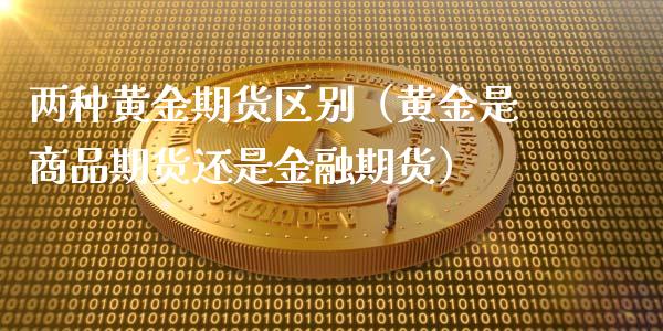 两种黄金期货区别（黄金是商品期货还是金融期货）_https://www.liuyiidc.com_理财百科_第1张