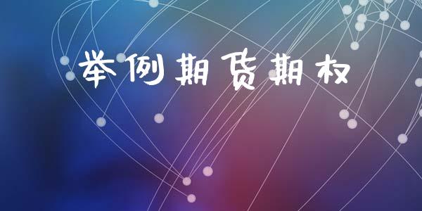 举例期货期权_https://www.liuyiidc.com_理财百科_第1张