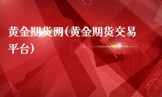 黄金期货网(黄金期货交易平台)_https://www.liuyiidc.com_国际期货_第1张