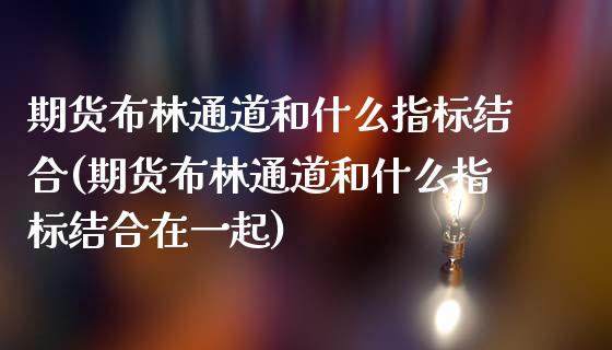 期货布林通道和什么指标结合(期货布林通道和什么指标结合在一起)_https://www.liuyiidc.com_期货软件_第1张