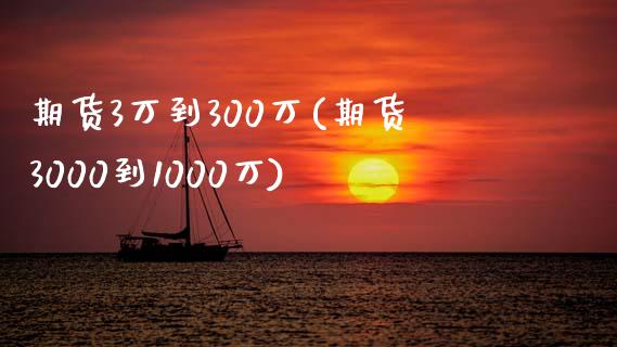 期货3万到300万(期货3000到1000万)_https://www.liuyiidc.com_期货理财_第1张