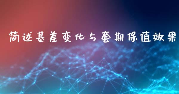 简述基差变化与套期保值效果_https://www.liuyiidc.com_期货软件_第1张