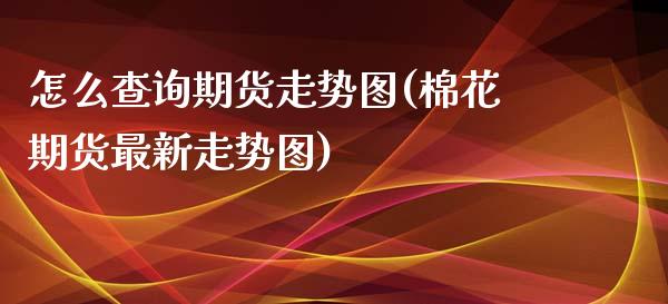 怎么查询期货走势图(棉花期货最新走势图)_https://www.liuyiidc.com_理财品种_第1张