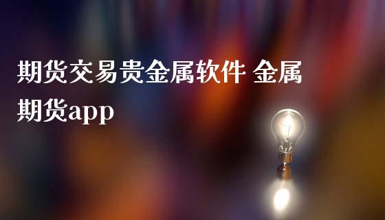 期货交易贵金属 金属期货_https://www.liuyiidc.com_恒生指数_第1张