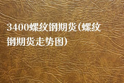 3400螺纹钢期货(螺纹钢期货走势图)_https://www.liuyiidc.com_期货知识_第1张