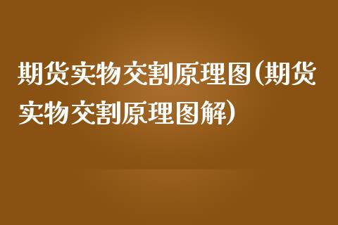 期货实物交割原理图(期货实物交割原理图解)_https://www.liuyiidc.com_财经要闻_第1张