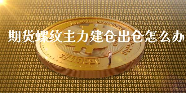 期货螺纹主力建仓出仓怎么办_https://www.liuyiidc.com_期货软件_第1张