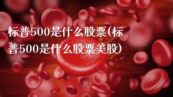 标普500是什么股票(标普500是什么股票美股)_https://www.liuyiidc.com_期货知识_第1张