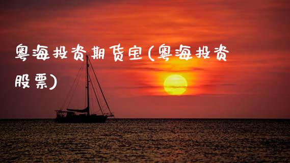 粤海投资期货宝(粤海投资股票)_https://www.liuyiidc.com_期货交易所_第1张