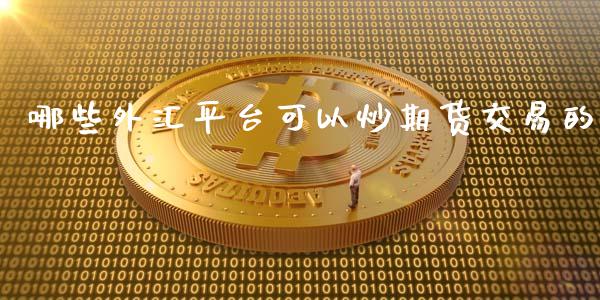 哪些外汇平台可以炒期货交易的_https://www.liuyiidc.com_期货软件_第1张