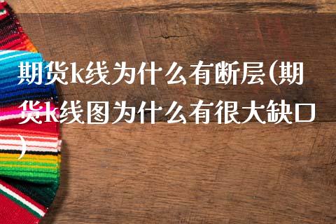 期货k线为什么有断层(期货k线图为什么有很大缺口)_https://www.liuyiidc.com_理财百科_第1张