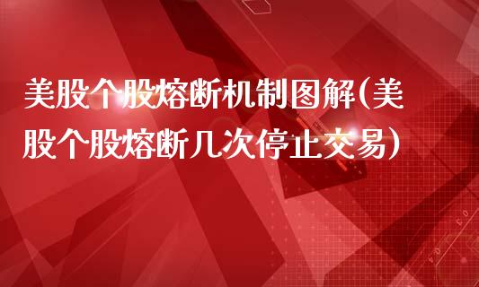 美股个股熔断机制图解(美股个股熔断几次停止交易)_https://www.liuyiidc.com_期货知识_第1张