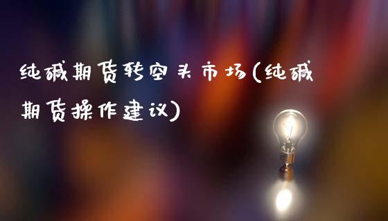 纯碱期货转空头市场(纯碱期货操作建议)_https://www.liuyiidc.com_期货品种_第1张