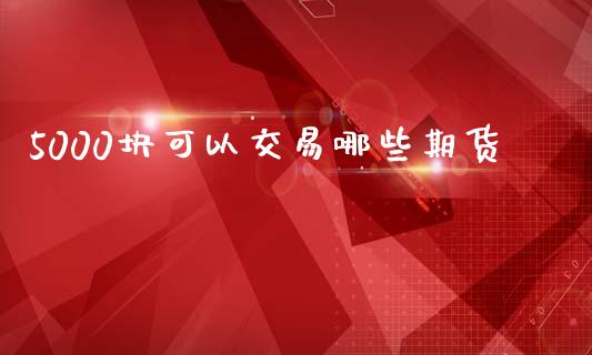 5000块可以交易哪些期货_https://www.liuyiidc.com_财经要闻_第1张